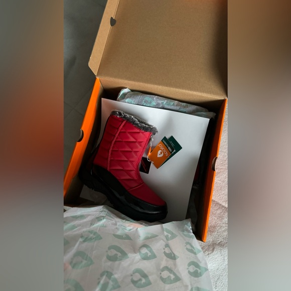 Sporto® Esther Waterproof White Boots -NEW- Women's Size 5.5 - Picture 8 of 9